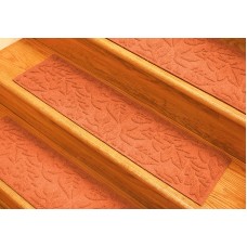 Bungalow Flooring Aqua Shield Orange Fall Day Stair Tread WDK1443